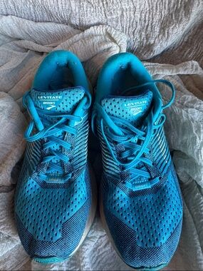 Brooks Levitate Women's Running Shoes - Teal and Navy